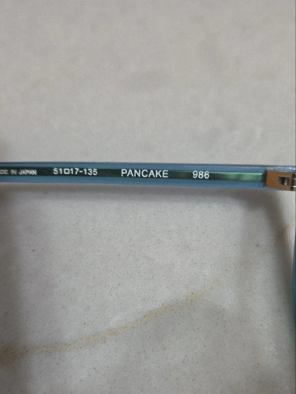 Pancake Teal Cat-Eye Glasses